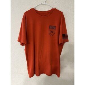 Under Armour Freedom Graphic T Shirt Mens XL Red Tee Eagle, Freedom Flag